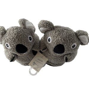 Koala Slippers Cute Koala Face House Slip On Slippers with Grips New Ladies